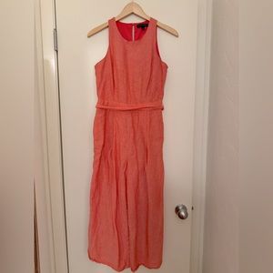 Banana Republic size 4 color: coral. pre-worn jumpsuit